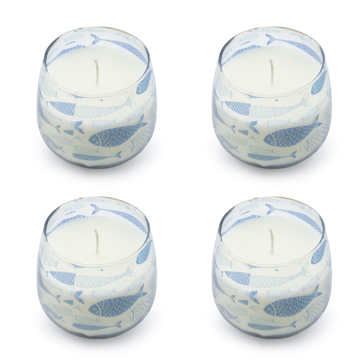 Small Glass Jar Candles - Seabreeze - product view 2