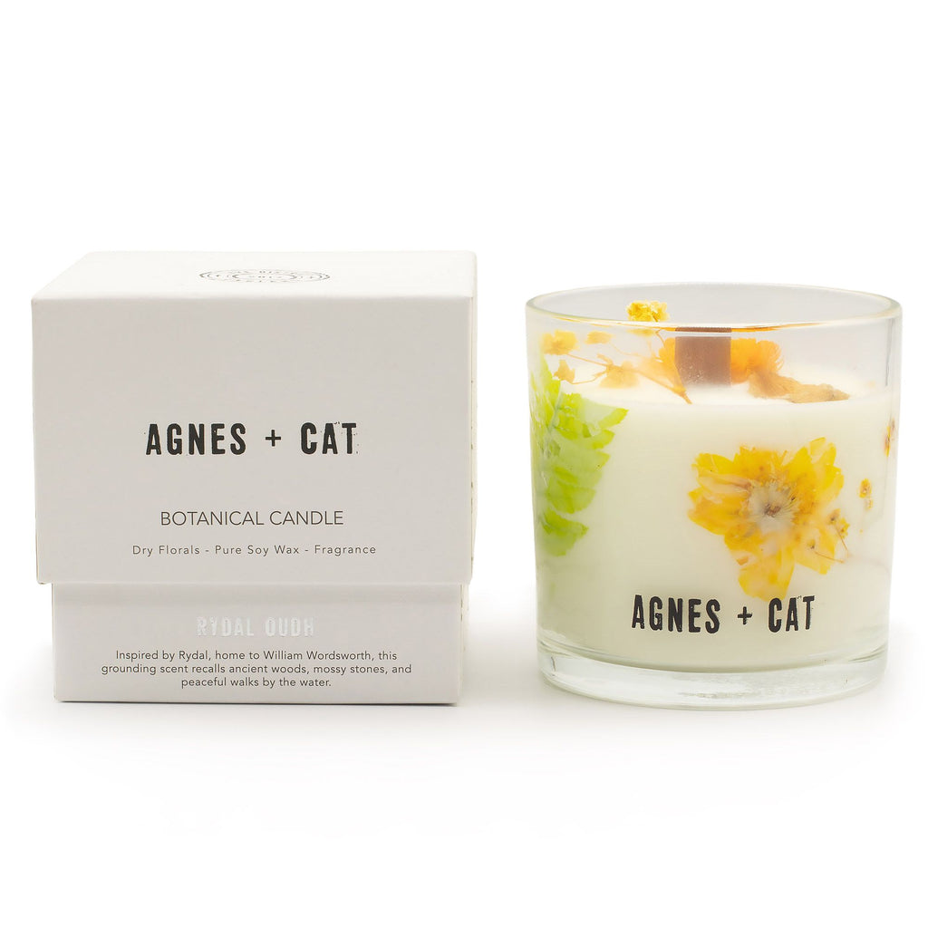 Agnes + Cat Botanical Soy Wax Candle - Rydal Oudh - product view 4