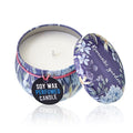 Art Tin Candle - Assorted Design - Romantic Garden - Tea &