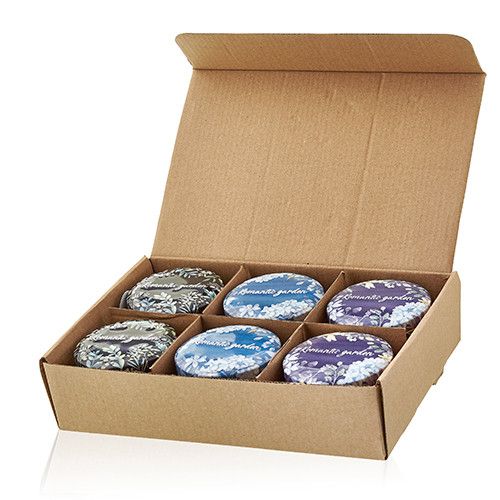 Art Tin Candle - Assorted Design - Romantic Garden - Tea & - product view 10