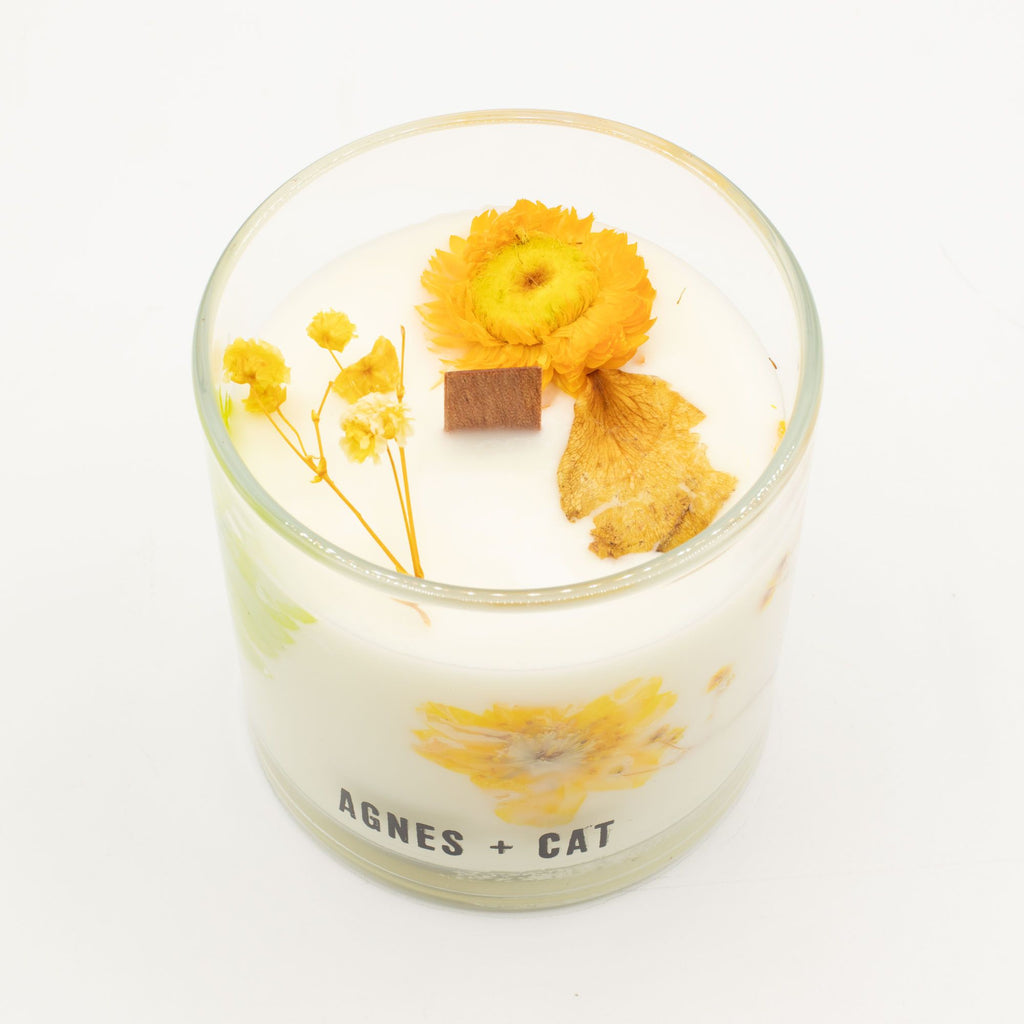 Agnes + Cat Botanical Soy Wax Candle - Rydal Oudh - product view 2