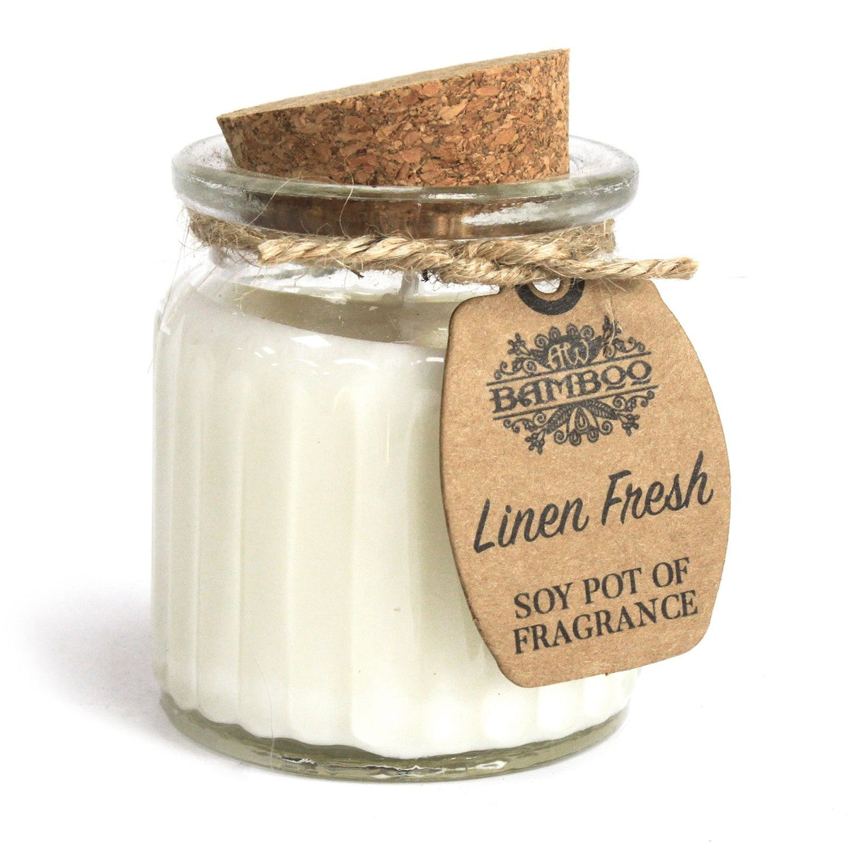 Linen Fresh Soy Pot of Fragrance Candles - product view 3