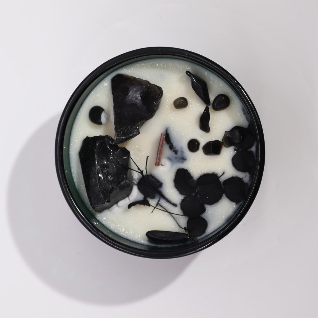 Hop Hare Crystal Magic Flower Candle - The Knight of Swords - product view 5
