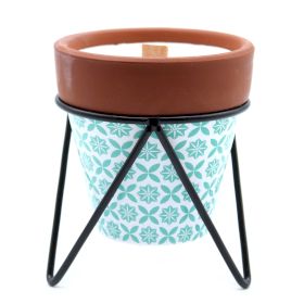 Agnes + Cat Herb Garden Candles - Rosemary - product view 4