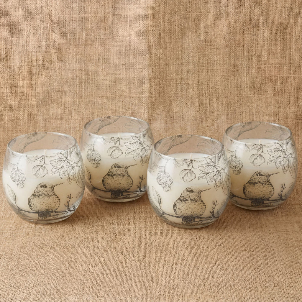 Small Glass Jar Candles - Drawn by Flame - product view 3