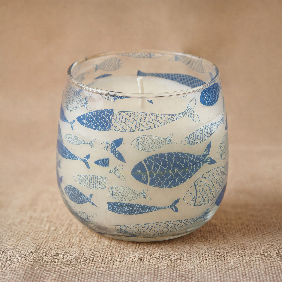 Medium Glass Jar Candles - Seabreeze - product view 3
