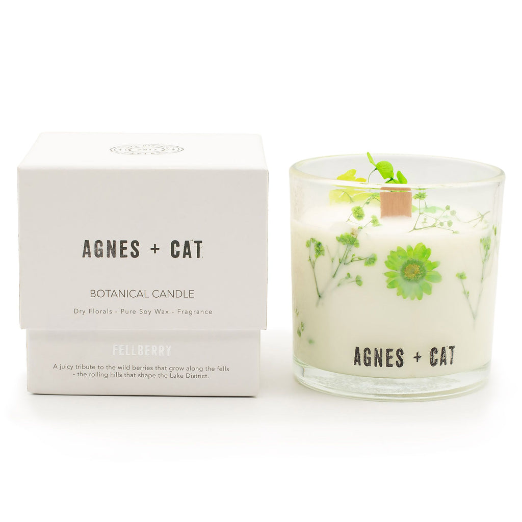 Agnes + Cat Botanical Soy Wax Candle - Fellberry - product view 2