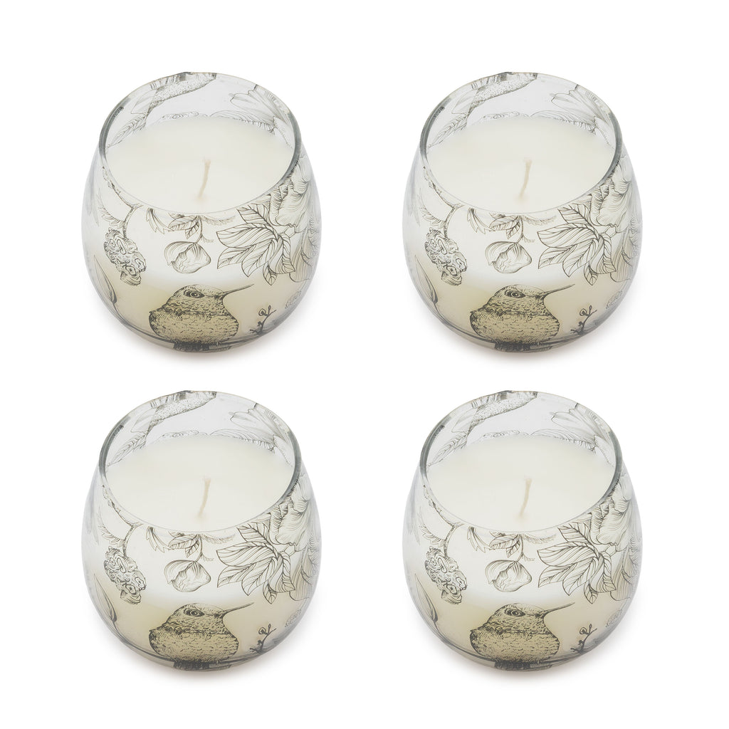 Small Glass Jar Candles - Drawn by Flame - product view 4
