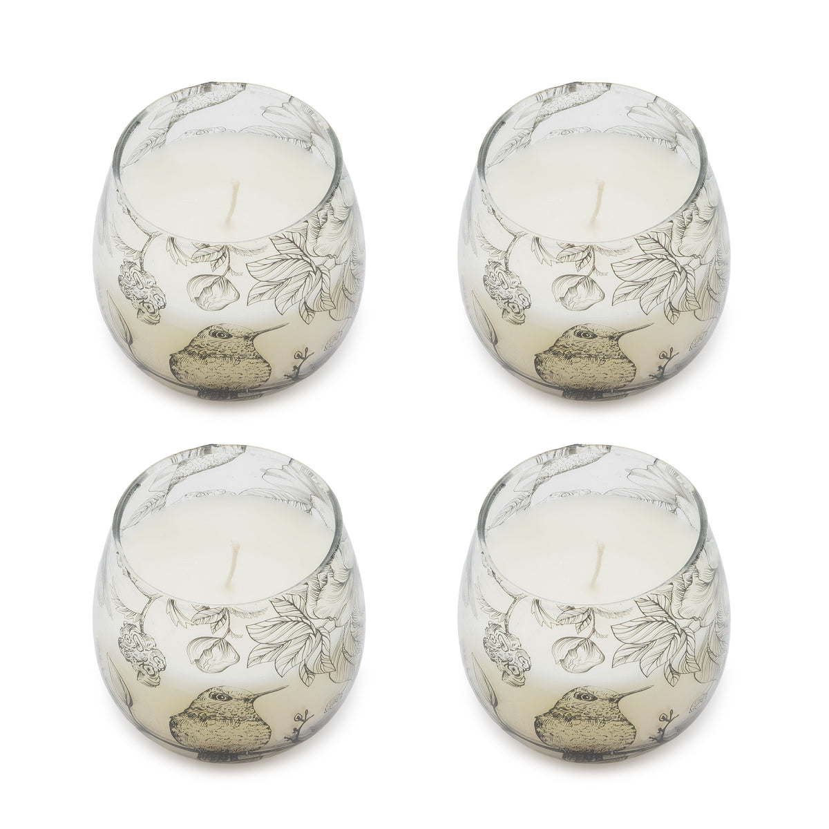 Small Glass Jar Candles - Drawn by Flame - product view 4