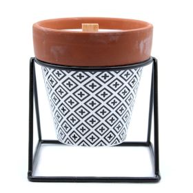 Agnes + Cat Herb Garden Candles - Lavender - product view 4