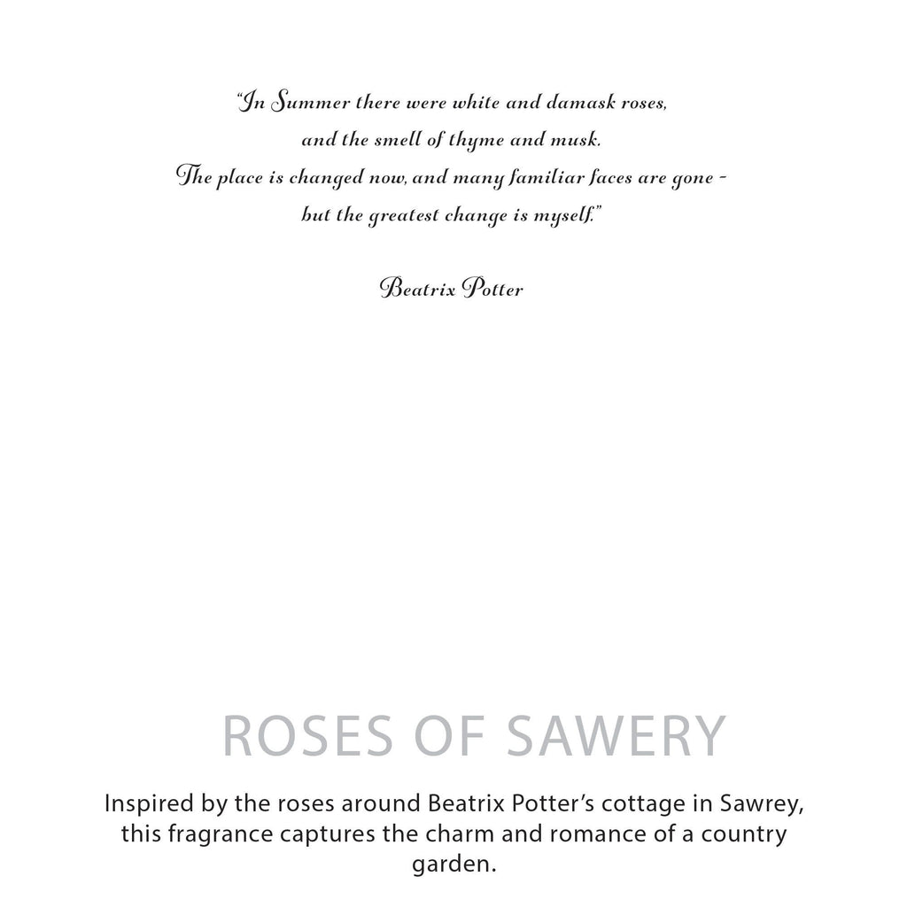 Agnes + Cat Botanical Soy Wax Candle - Roses of Sawrey - product view 4