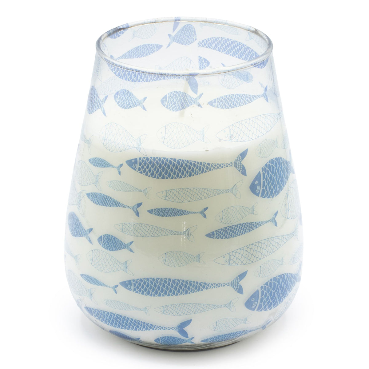 Tall Glass Jar Candles - Seabreeze - product view 2
