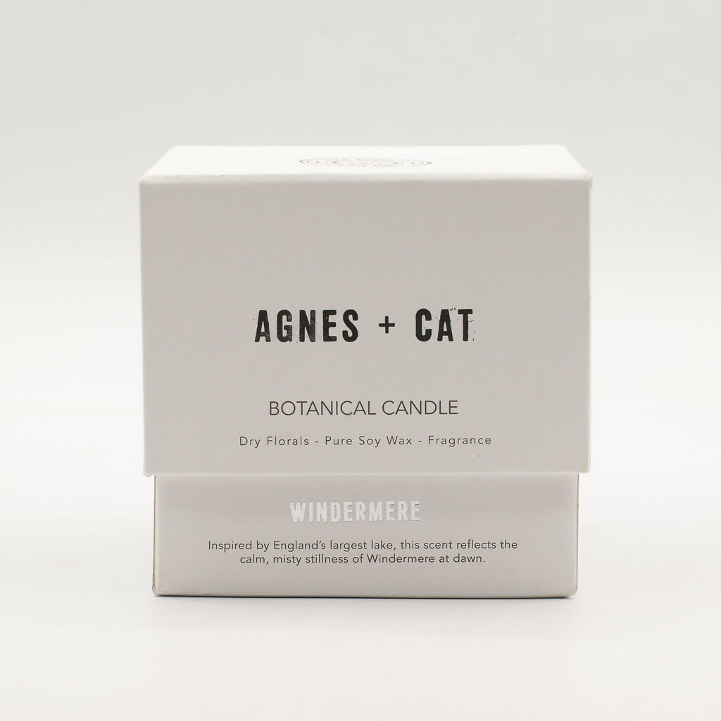 Agnes + Cat Botanical Soy Wax Candle - Windermere - product view 10