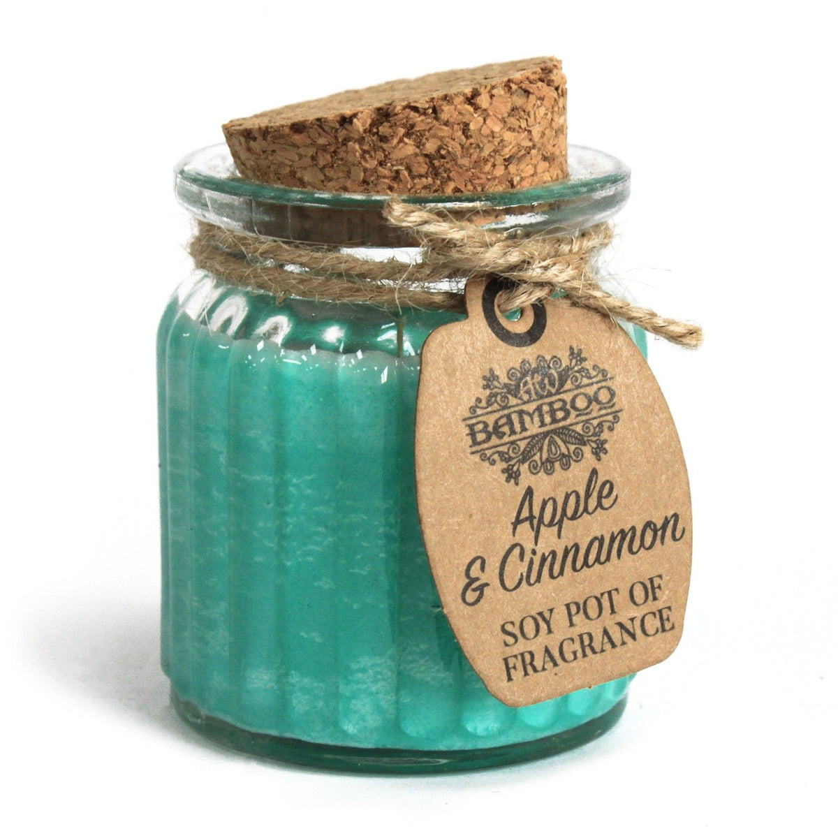 Apple & Cinnamon Soy Pot of Fragrance Candles - product view 4