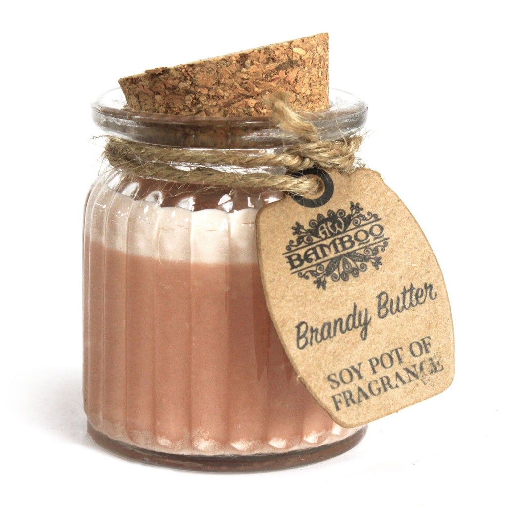 Brandy Butter Soy Pot of Fragrance Candles - product view 4