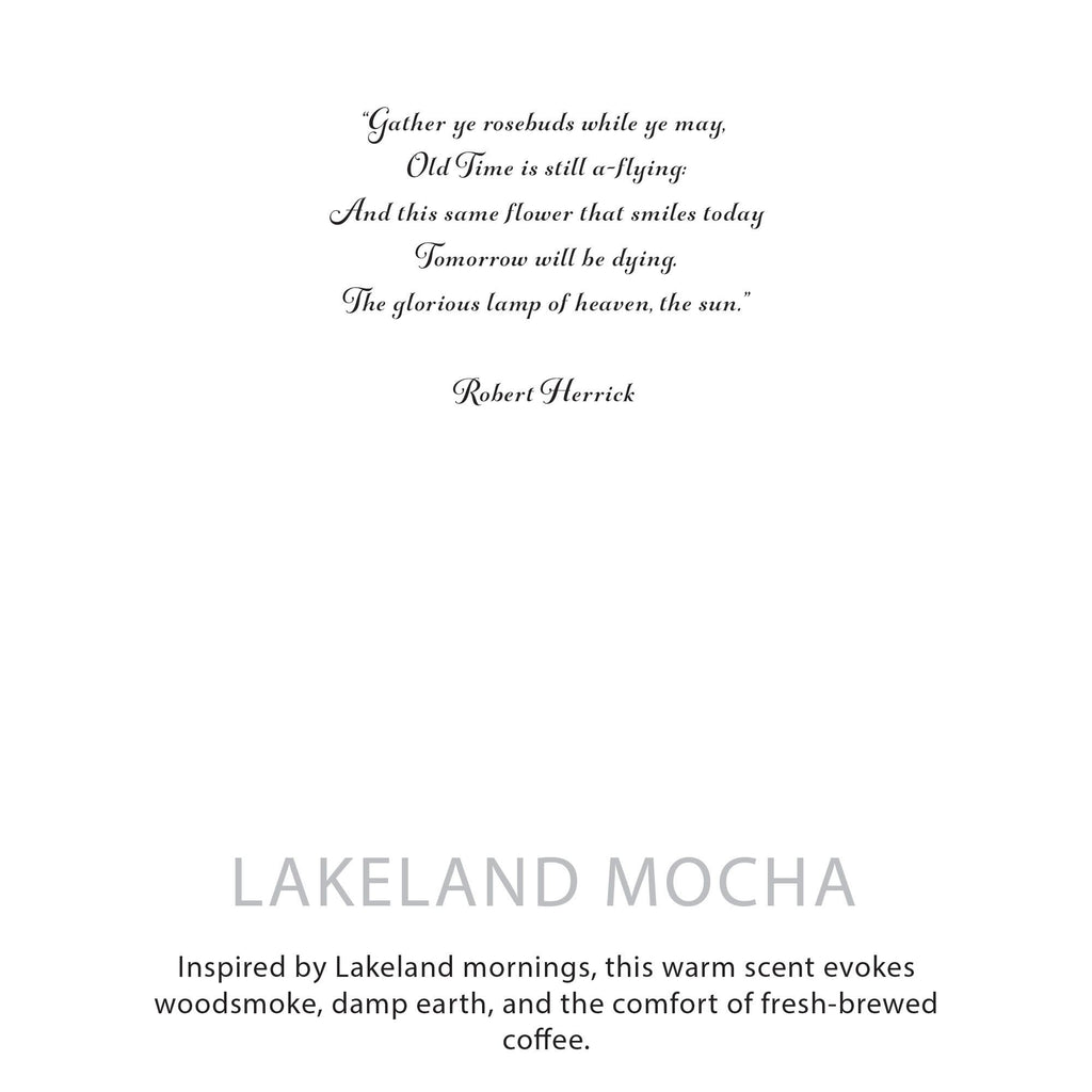 Agnes + Cat Botanical Soy Wax Candle - Lakeland Mocha - product view 7