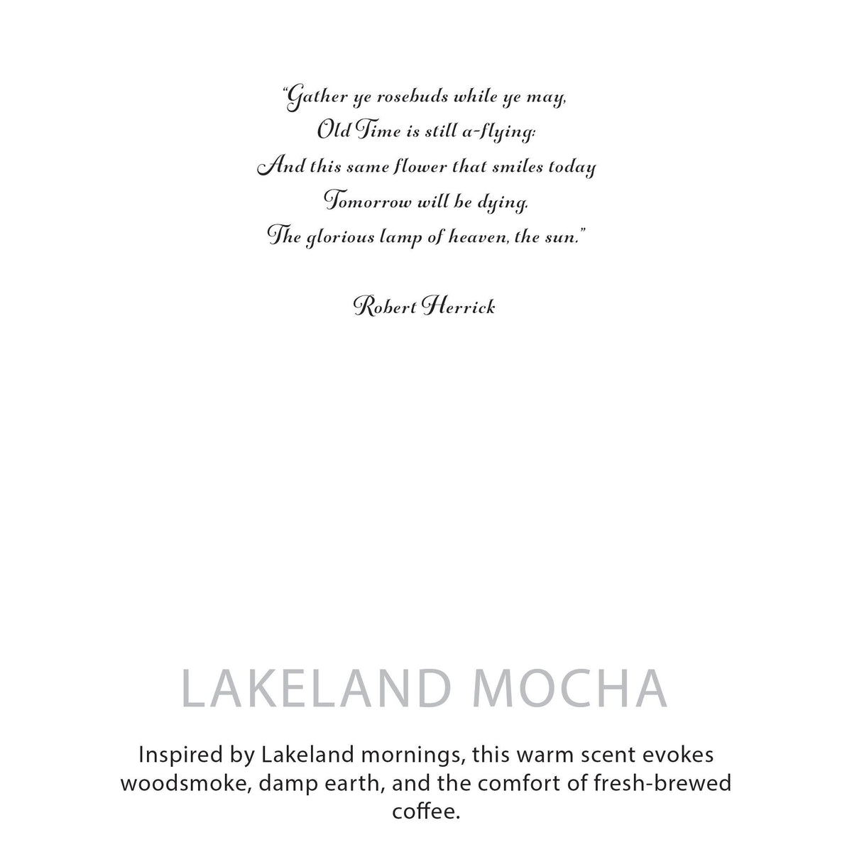 Agnes + Cat Botanical Soy Wax Candle - Lakeland Mocha - product view 7