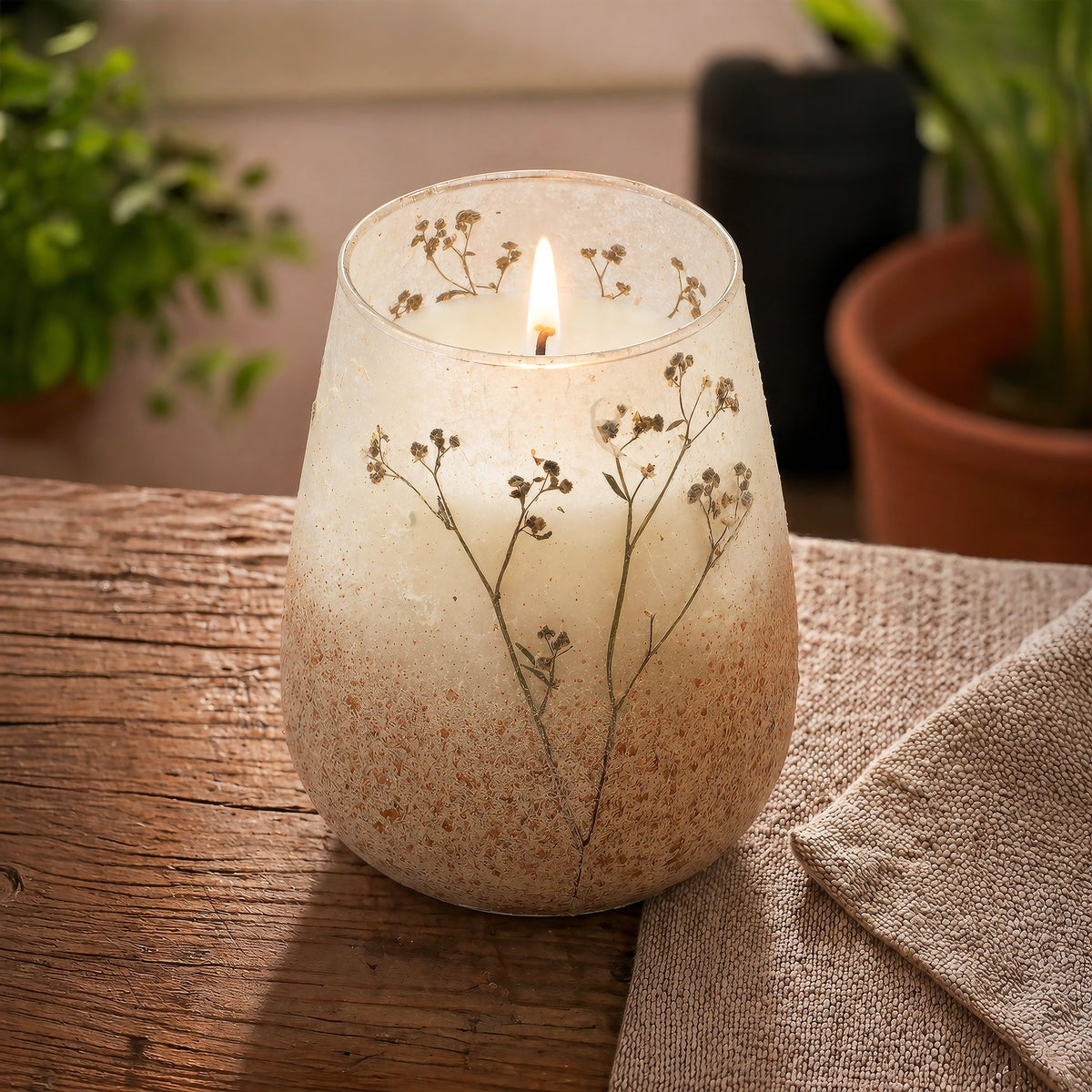 Tall Glass Jar Candles - Wildlight Woods - product view 5