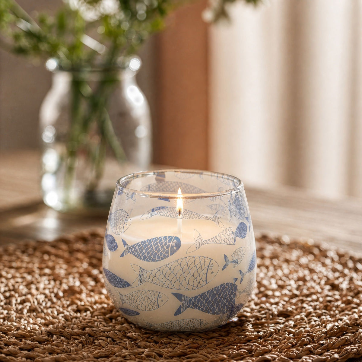 Small Glass Jar Candles - Seabreeze - product view 4