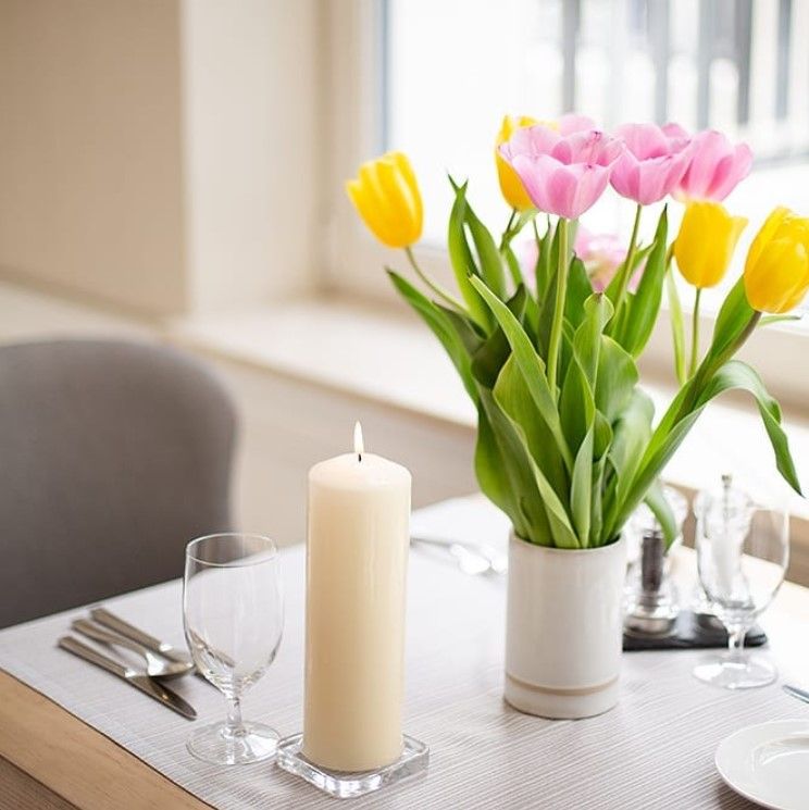 Pillar Candle 60x100mm - Ivory - product view 2