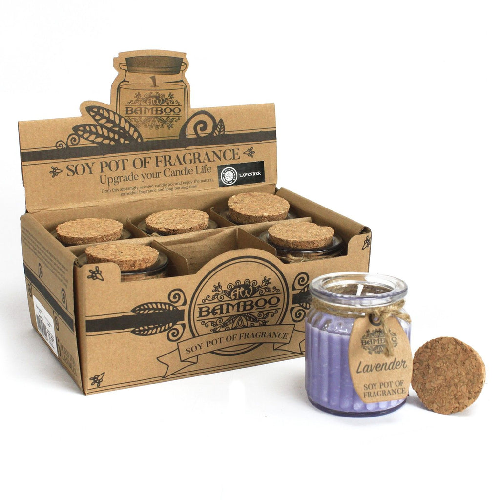 Lavender Soy Pot of Fragrance Candles - product view 4