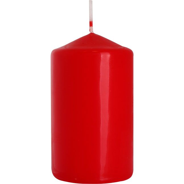 Pillar Candle 60x100mm - Red - product view 4