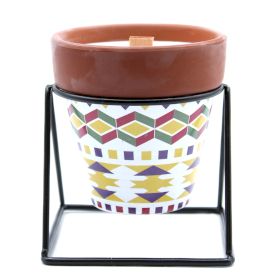 Agnes + Cat Herb Garden Candles - Geranium - product view 3