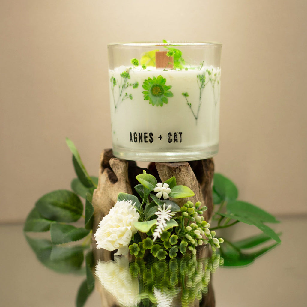 Agnes + Cat Botanical Soy Wax Candle - Fellberry - product view 6
