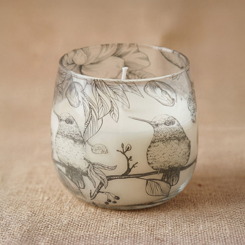 Medium Glass Jar Candles - Drawn by Flame - product view 3