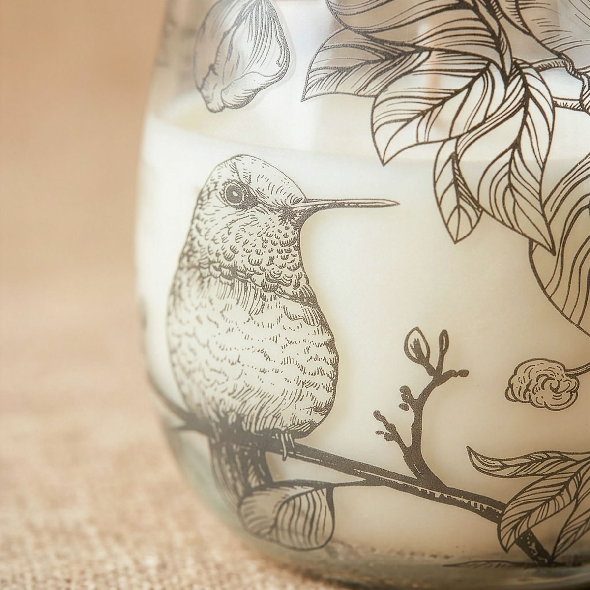 Medium Glass Jar Candles - Drawn by Flame - product view 4
