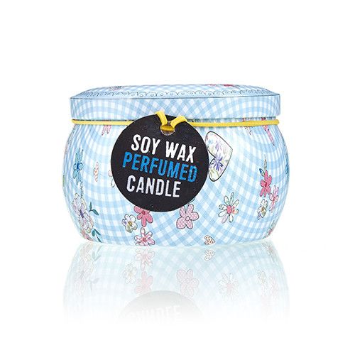 Art Tin Candle - Assorted Design - Friendly Messages - product view 5