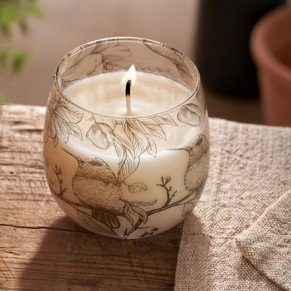 Medium Glass Jar Candles - Drawn by Flame - product view 5