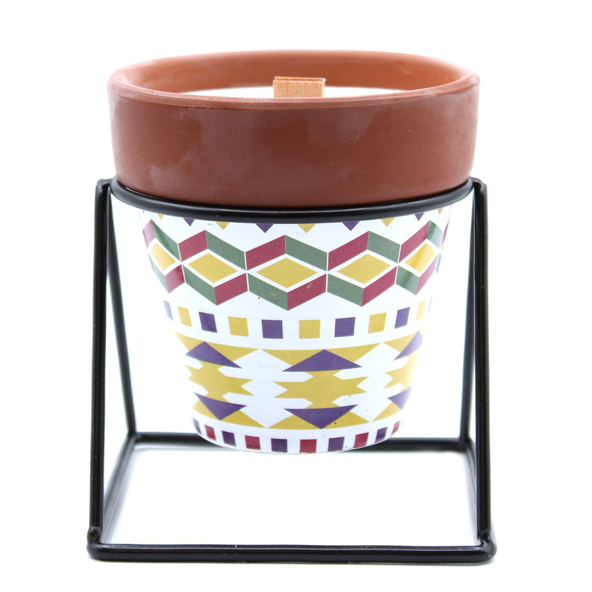 Agnes + Cat Herb Garden Candles - Geranium - product view 6