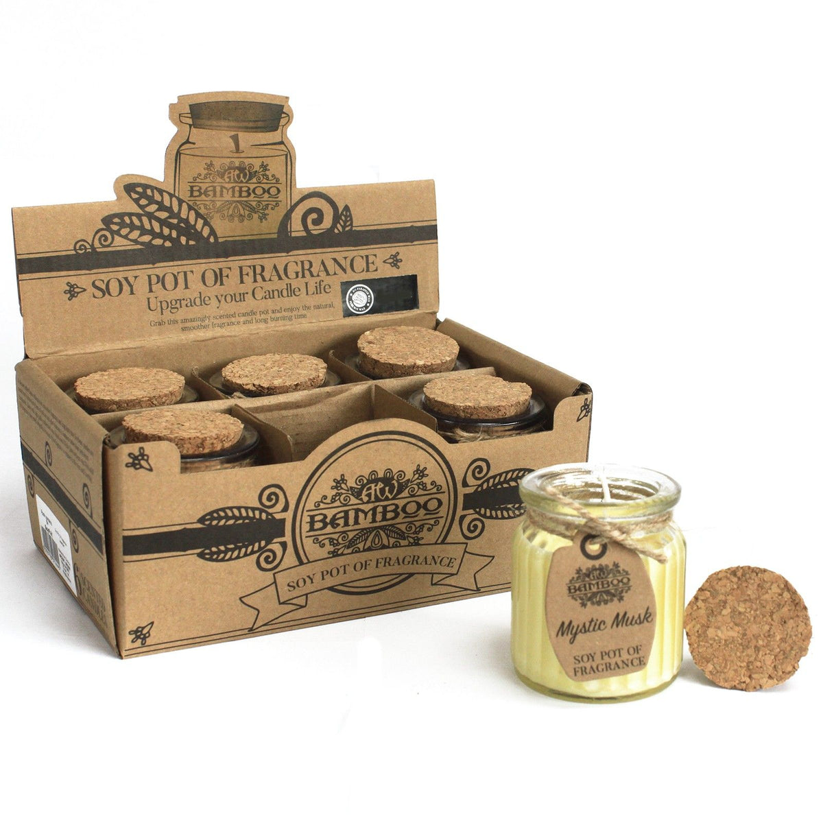 Mystic Musk Soy Pot of Fragrance Candles - product view 5