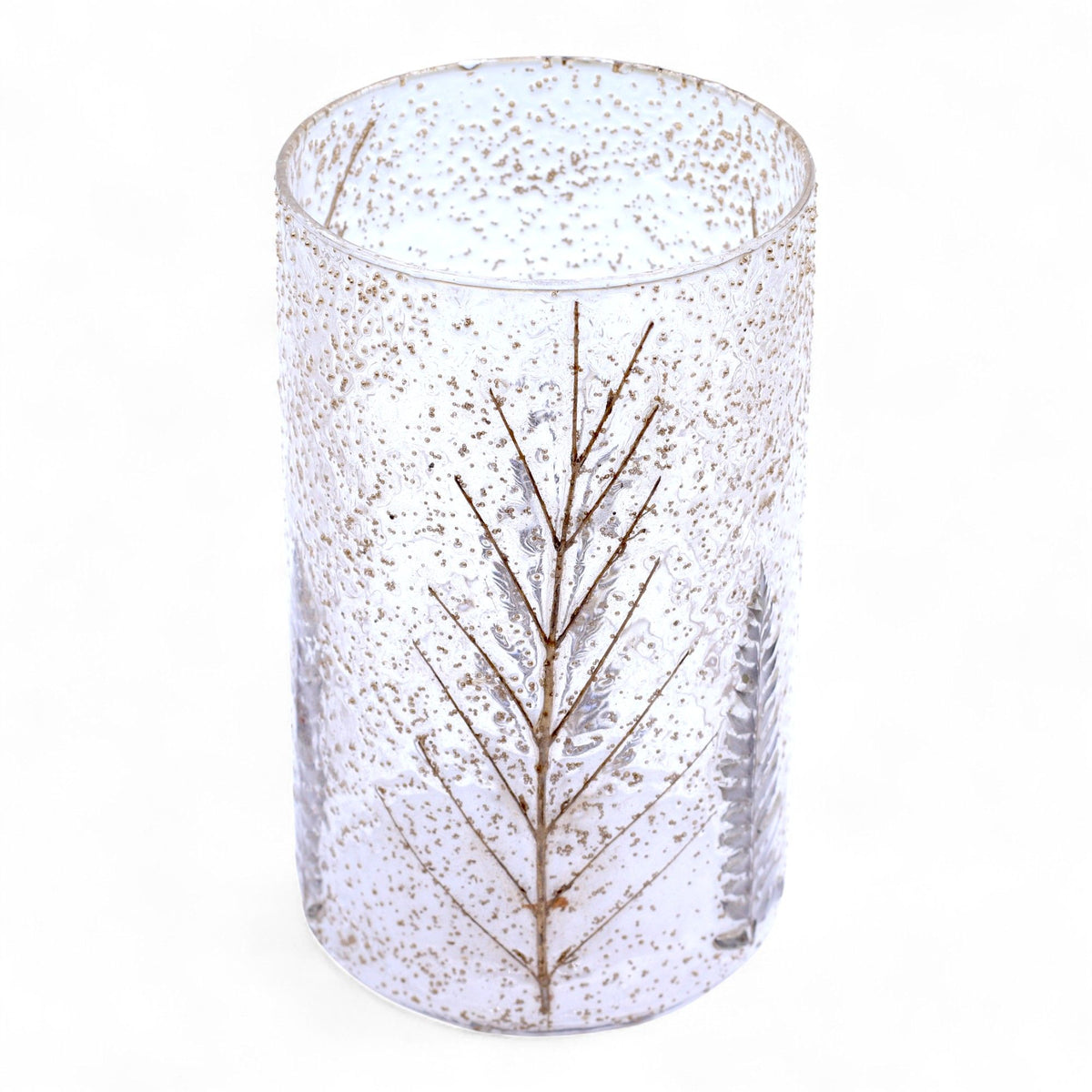 Natural Floral Glass - Tall Vase Candle Holder - Pino - product view 7