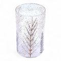 Natural Floral Glass - Tall Vase Candle Holder - Pino
