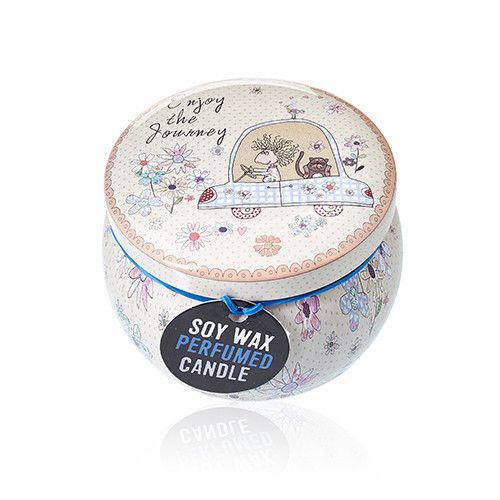 Art Tin Candle - Assorted Design - Friendly Messages - product view 9