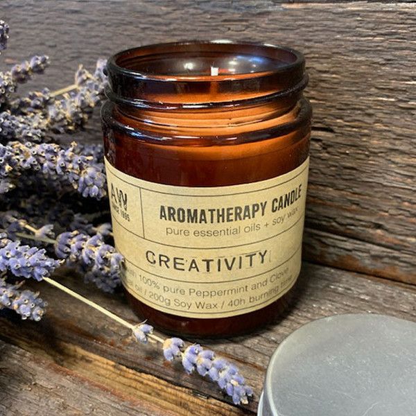 Aromatherapy Candle - Creativity - product view 2