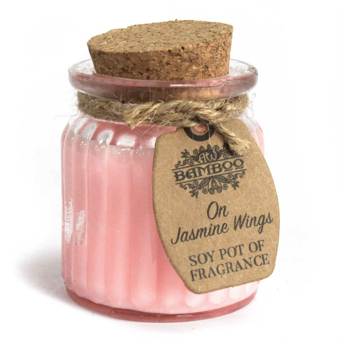 On Jasmine Wings Soy Pot of Fragrance Candles - product view 2