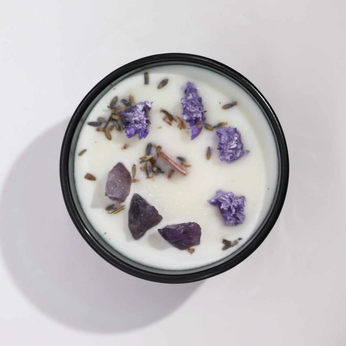 Hop Hare Crystal Magic Flower Candle - The Moon - product view 5
