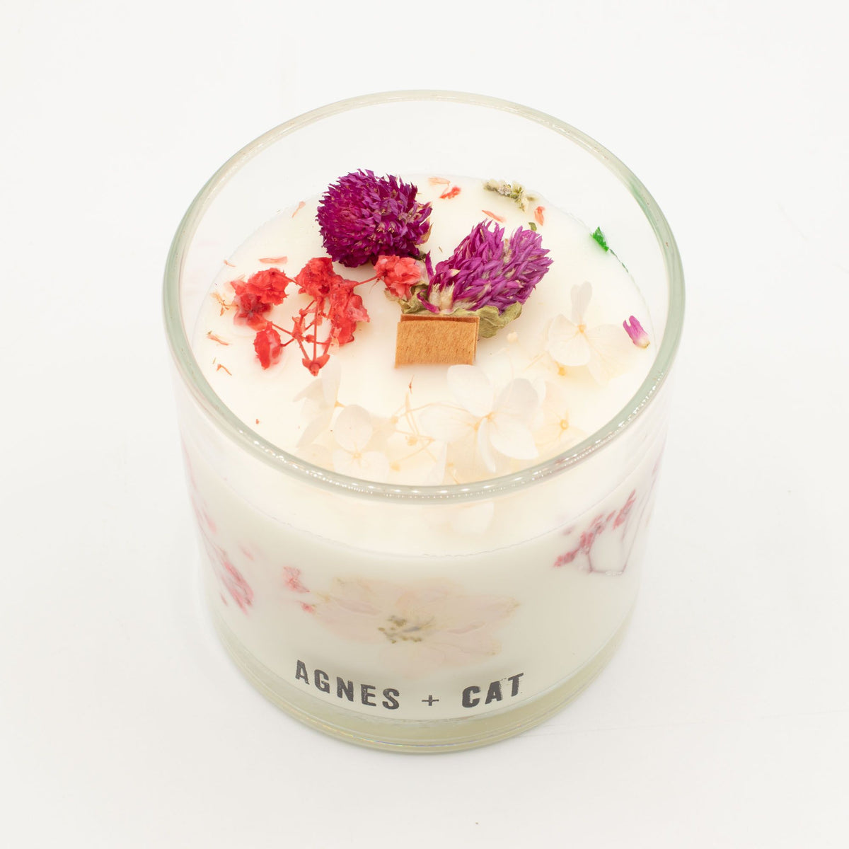 Agnes + Cat Botanical Soy Wax Candle - Roses of Sawrey - product view 8