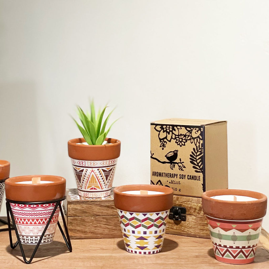 Agnes + Cat Herb Garden Candles - Clove - product view 4
