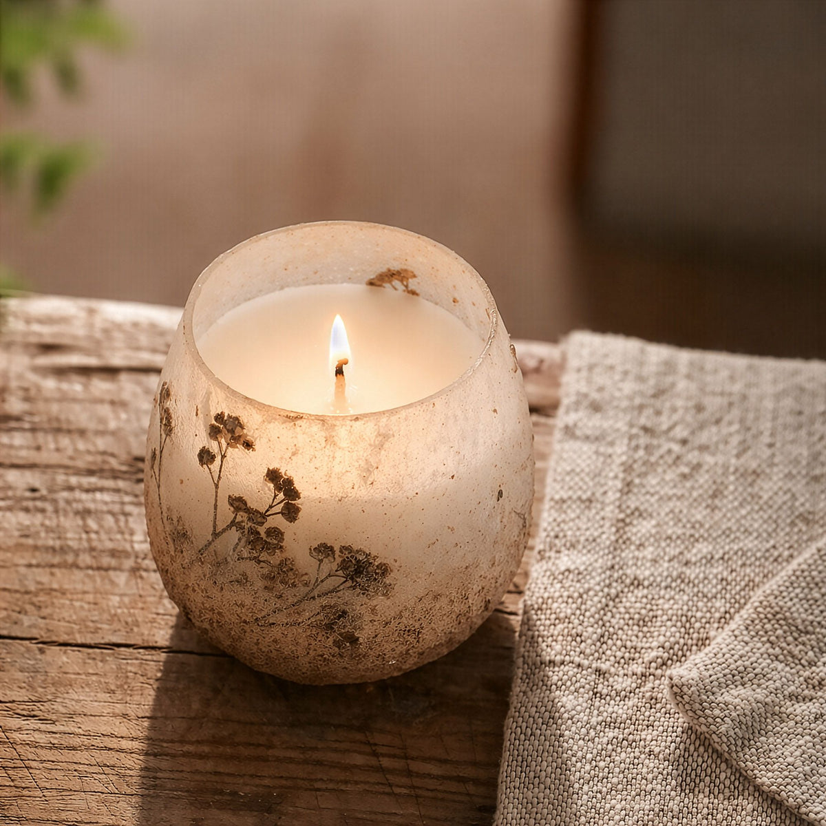 Small Glass Jar Candles - Wildlight Woods - product view 6