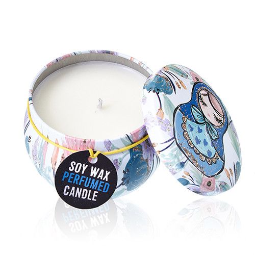 Art Tin Candle - Assorted Design - Russian Dolls - Dolly