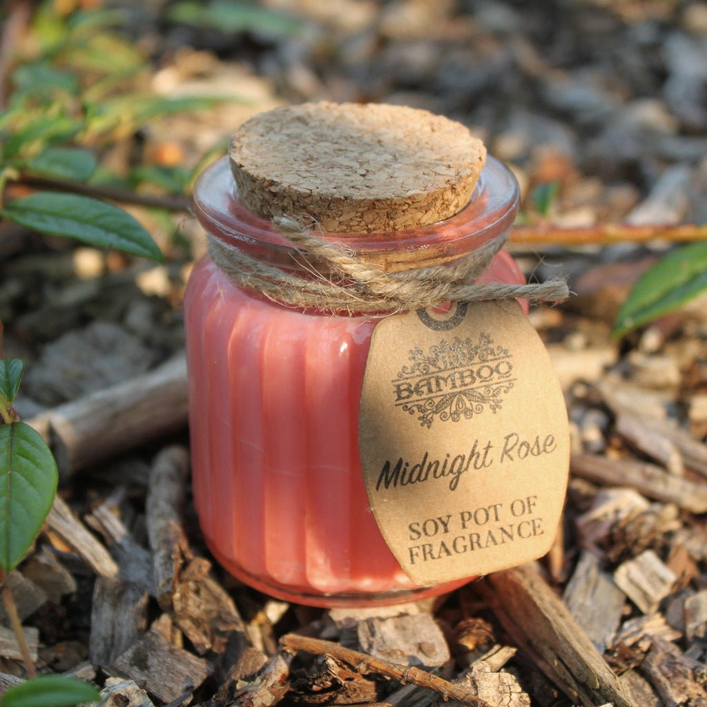 Midnight Rose Soy Pot of Fragrance Candles - product view 3