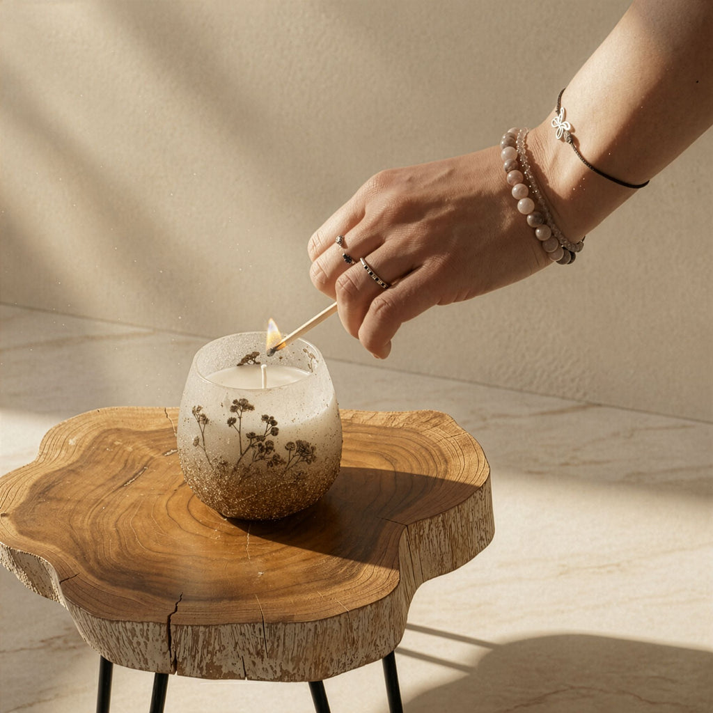 Small Glass Jar Candles - Wildlight Woods - product view 7